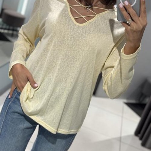 Свитер Comod (one size) 1138 yellow (деми) Comod 1138 yellow