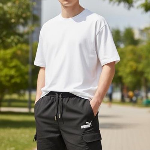 Шорты Hai (M-3XL) H1215 black (лето) Hai H1215 black