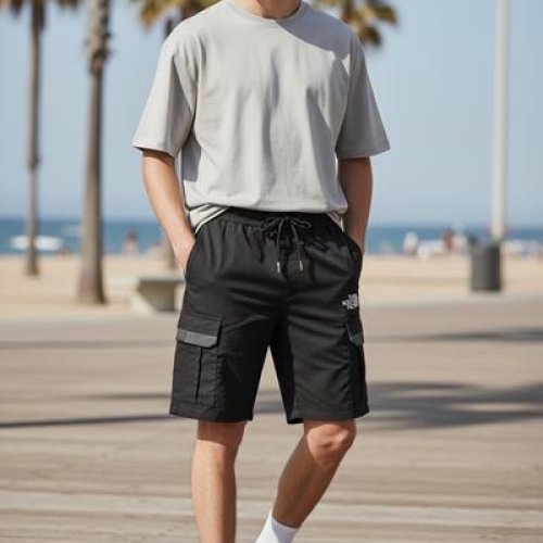 Шорты Hai (M-3XL) H1230 black (лето) Hai H1230 black