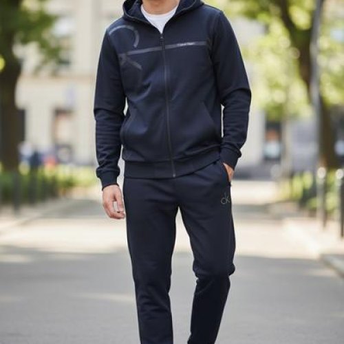 Костюм спорт Hai (M-3XL) H1277 navy (деми) Hai H1277 navy