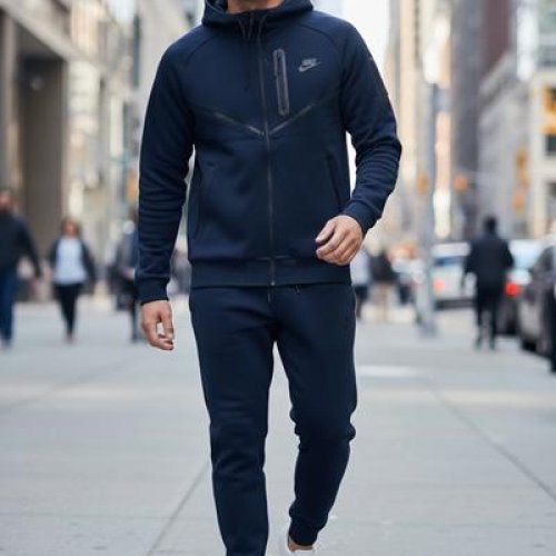 Костюм спорт Hai (M-3XL) H1283 navy (деми) Hai H1283 navy