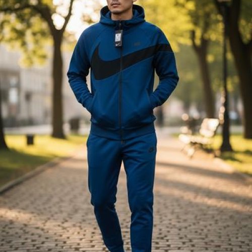 Костюм спорт Hai (M-3XL) H1286 blue (деми) Hai H1286 blue