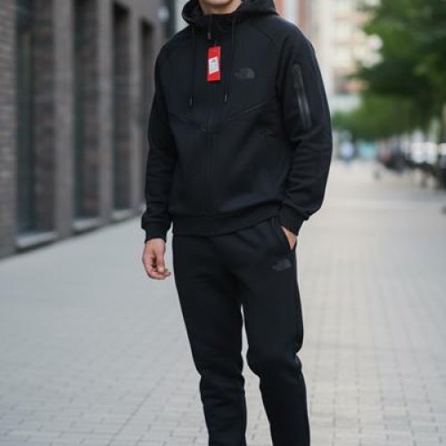 Костюм спорт Hai (M-3XL) H1290 black (деми) Hai H1290 black