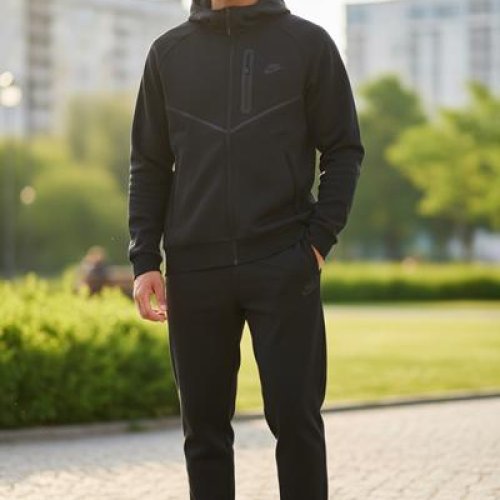 Костюм спорт Hai (M-3XL) H1291 black (деми) Hai H1291 black