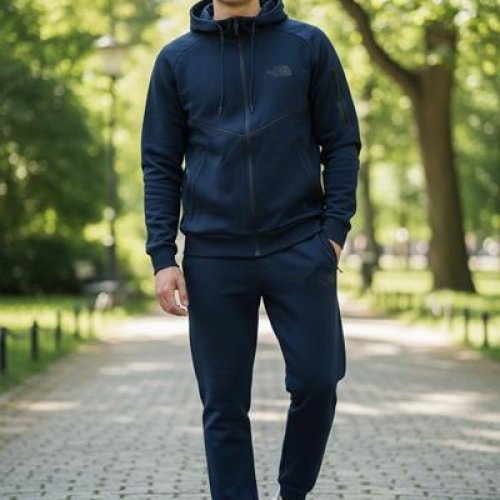 Костюм спорт Hai (M-3XL) H1297 navy (деми) Hai H1297 navy
