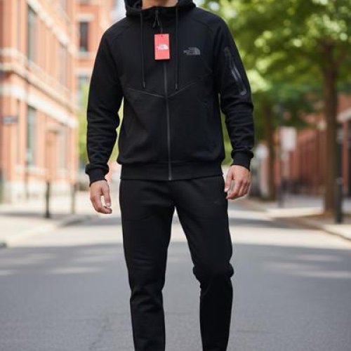 Костюм спорт Hai (M-3XL) H1301 black (деми) Hai H1301 black