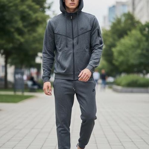 Костюм спорт Hai (M-3XL) H1304 grey (деми) Hai H1304 grey