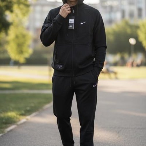 Костюм спорт Hai (M-3XL) H1308 black (деми) Hai H1308 black