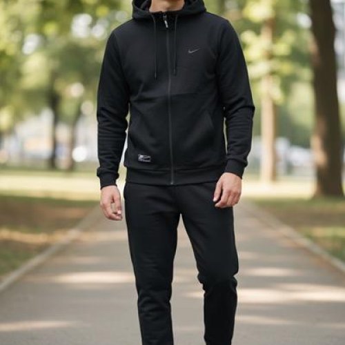 Костюм спорт Hai (M-3XL) H1311 black (деми) Hai H1311 black