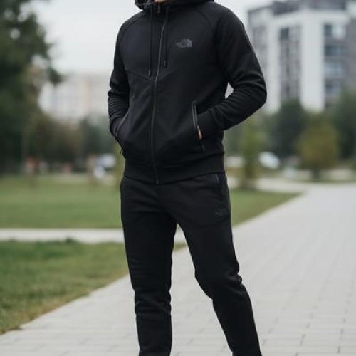 Костюм спорт Hai (M-3XL) H1333 black (деми) Hai H1333 black