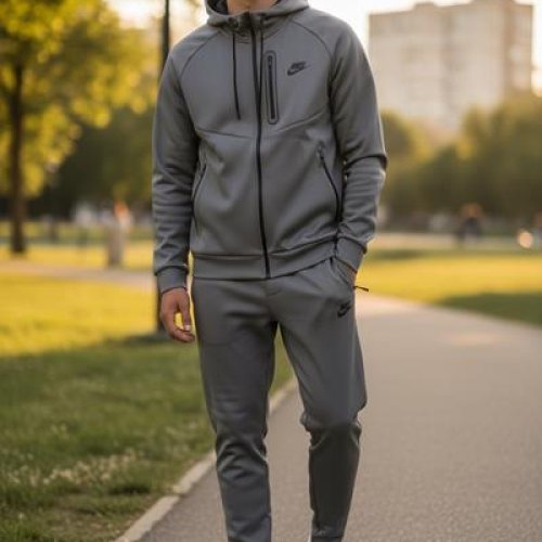 Костюм спорт Hai (M-3XL) H1338 grey (деми) Hai H1338 grey