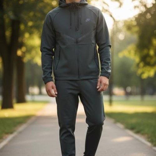 Костюм спорт Hai (M-3XL) H1341 black (деми) Hai H1341 black