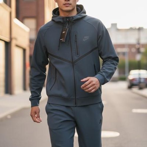 Костюм спорт Hai (M-3XL) H1345 grey (деми) Hai H1345 grey