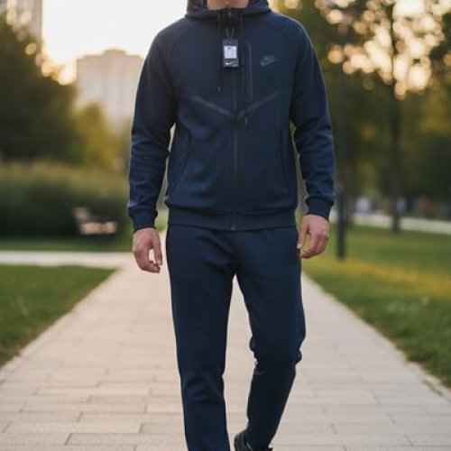 Костюм спорт Hai (M-3XL) H1346 navy (деми) Hai H1346 navy
