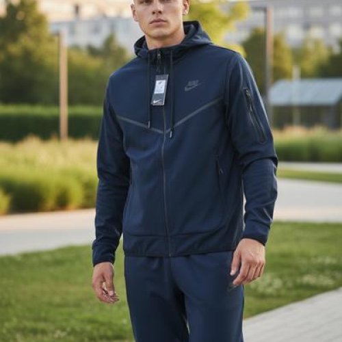 Костюм спорт Hai (M-3XL) H1349 navy (деми) Hai H1349 navy