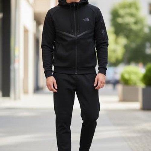 Костюм спорт Hai (M-3XL) H1350 black (деми) Hai H1350 black