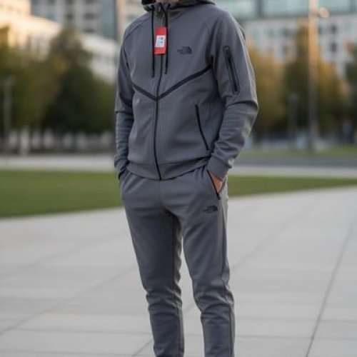 Костюм спорт Hai (M-3XL) H1351 grey (деми) Hai H1351 grey