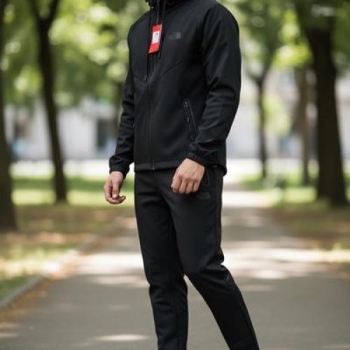 Костюм спорт Hai (M-3XL) H1354 black (деми) Hai H1354 black