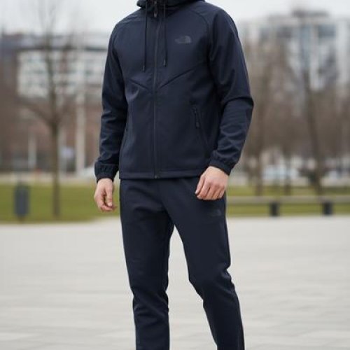 Костюм спорт Hai (M-3XL) H1355 navy (деми) Hai H1355 navy