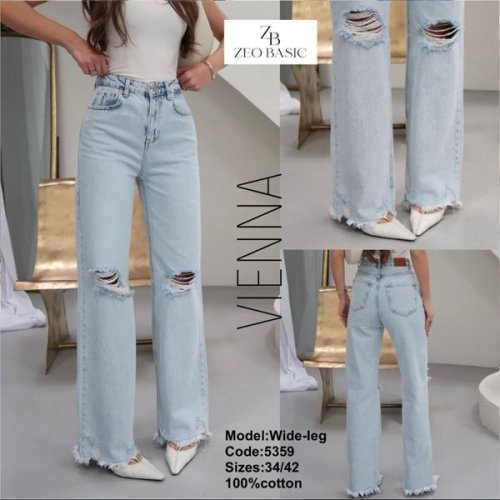 Джинсы Jeans Style (34-42) 5359 l.blue (деми) Jeans Style 5359 l.blue