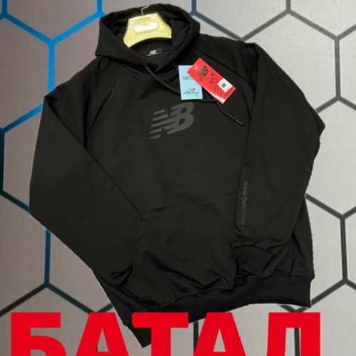 Худи Alex Clothes (2XL-6XL) 14049 black (деми) Alex Clothes 14049 black