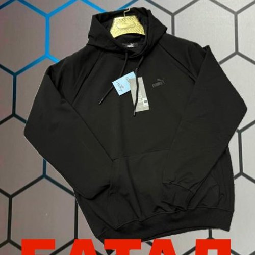 Худи Alex Clothes (2XL-6XL) 14052 black (деми) Alex Clothes 14052 black