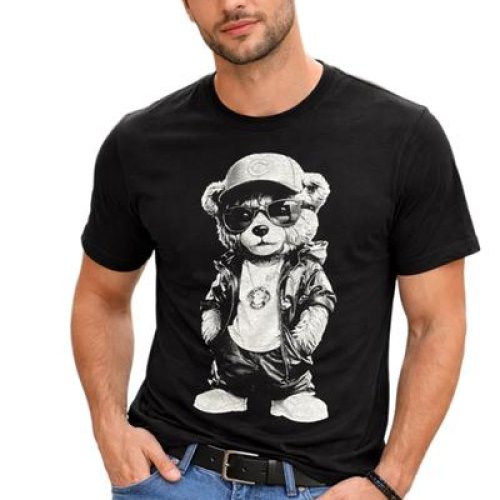 Футболка ALIA (M-3XL) AL69 black (лето) ALIA AL69 black