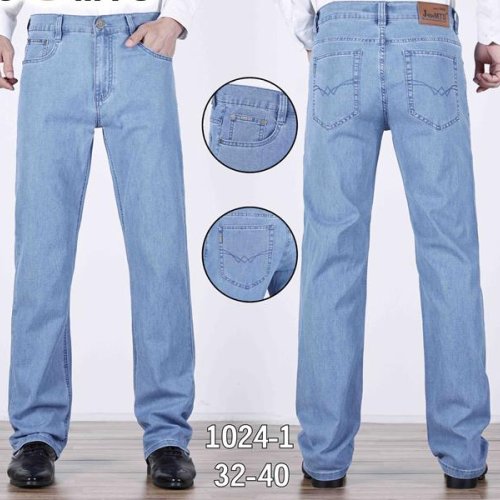 Джинсы Basanjiu (32-40) 024-1 l.blue (деми) Basanjiu 024-1 l.blue