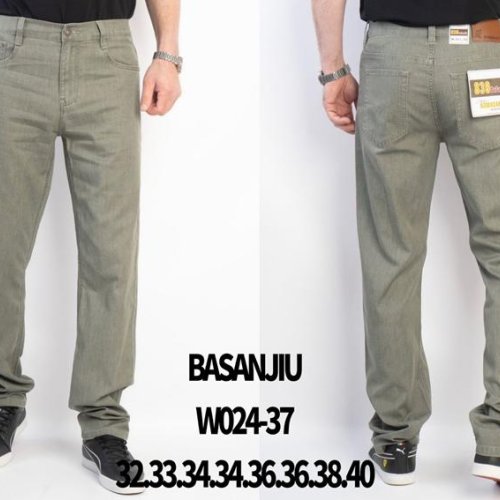 Джинсы Basanjiu (32-40) 024-37-0 grey (деми) Basanjiu 024-37-0 grey
