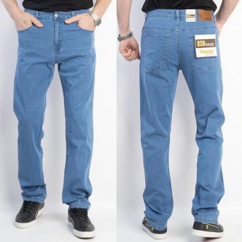 Джинсы Basanjiu (32-40) 028-2-12 l.blue (деми) Basanjiu 028-2-12 l.blue