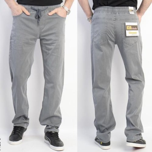 Джинсы Basanjiu (32-40) 128-6 grey (деми) Basanjiu 128-6 grey