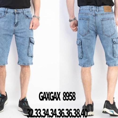 Шорты Basanjiu (32-40) 8958 l.blue (лето) Basanjiu 8958 l.blue