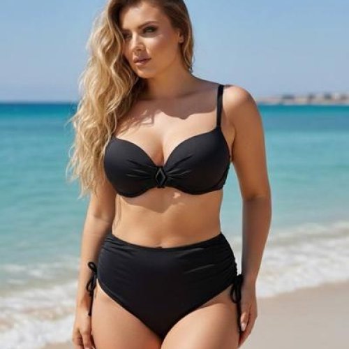 Купальник DFK (48-56) 25802 black (лето) DFK 25802 black