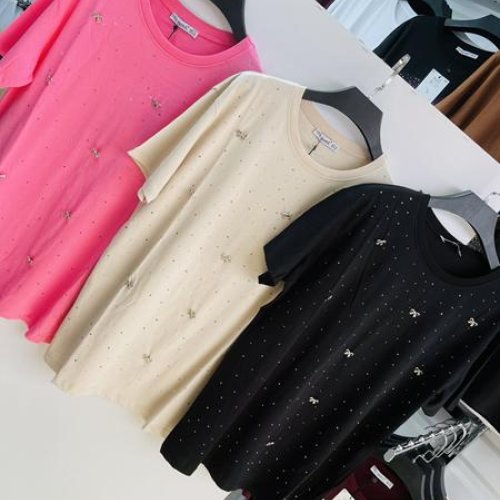 Футболка Karon (S-L) 7118 pink (лето) Karon 7118 pink