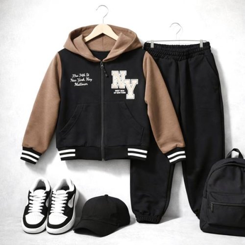 Кофта спорт LiMa kids (98-122) 2605 brown (деми) LiMa kids 2605 brown