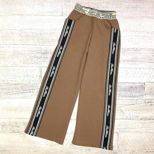 Штаны спорт LiMa kids (128-158) LM79 brown (деми) LiMa kids LM79 brown