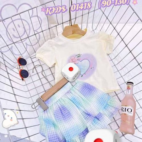 Костюм Фунтик (1-5) 01418 white (лето) Фунтик 01418 white