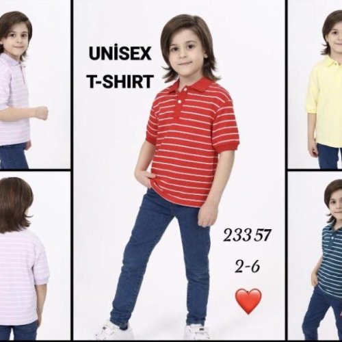 Футболка Meloria (2-6) 23357-1 red (лето) Meloria 23357-1 red