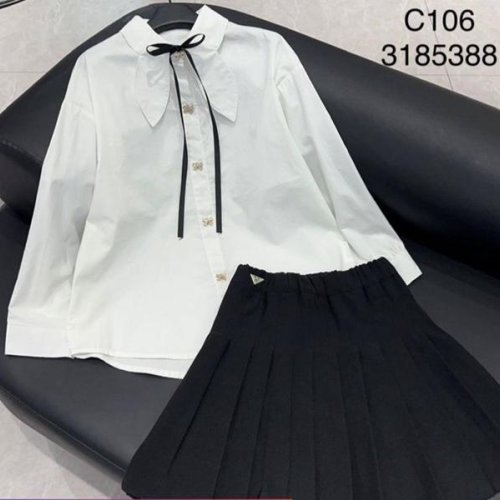 Блузка Meloria (120-170) C106 white (деми) Meloria C106 white