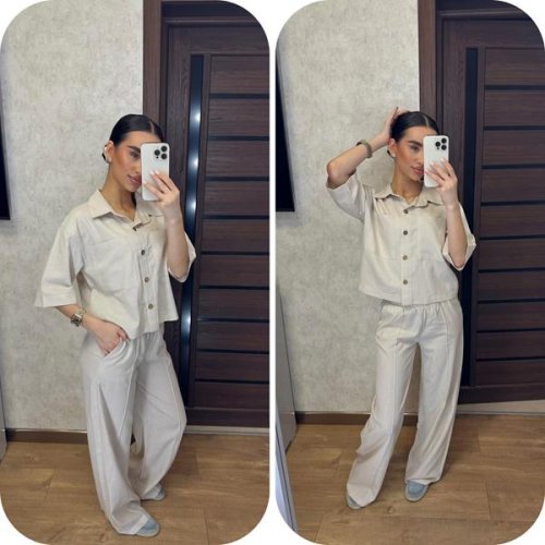 Костюм Valentina (42-48) 013 beige (лето) Valentina 013 beige