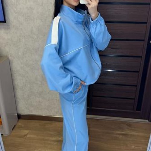 Костюм спорт Valentina (42-52) 109 l.blue (деми) Valentina 109 l.blue