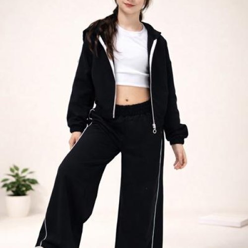 Костюм спорт LiMa kids (134-158) 2504 black (деми) LiMa kids 2504 black