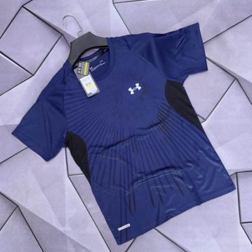 Футболка Rassul (L-3XL) 66518 blue (лето) Rassul 66518 blue