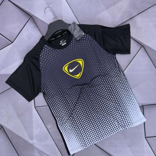 Футболка Rassul (L-3XL) 66520 black (лето) Rassul 66520 black