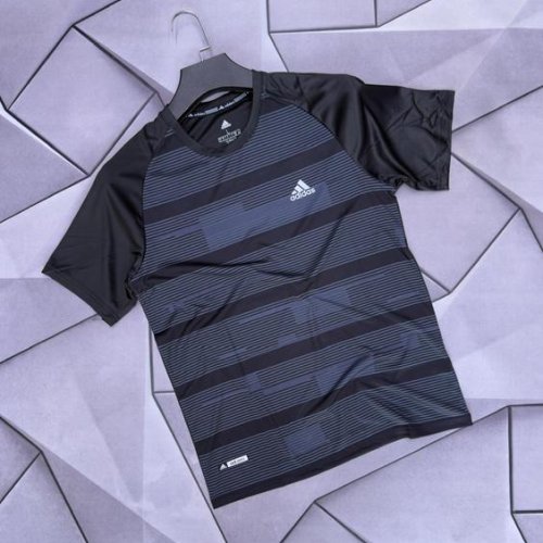 Футболка Rassul (L-3XL) 66522 black (лето) Rassul 66522 black