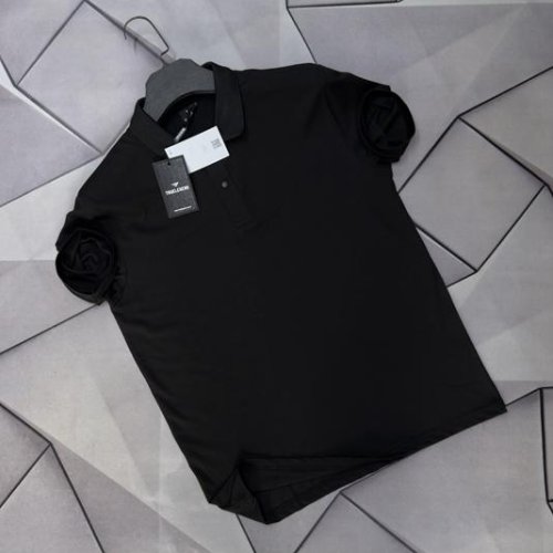 Футболка Rassul (S-2XL) 66573 black (лето) Rassul 66573 black