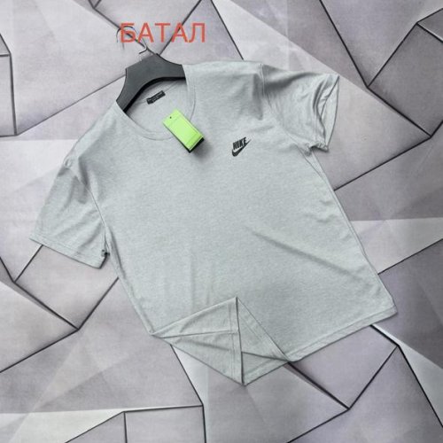 Футболка Rassul (2XL-6XL) 66656 grey (лето) Rassul 66656 grey