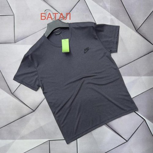 Футболка Rassul (2XL-6XL) 66658 d.grey (лето) Rassul 66658 d.grey