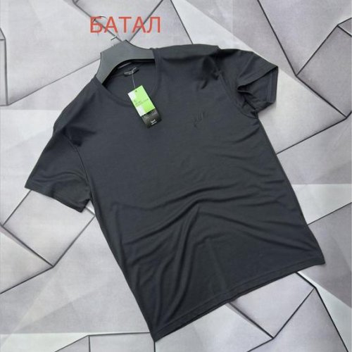 Футболка Rassul (2XL-6XL) 66659 black (лето) Rassul 66659 black