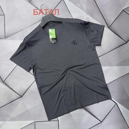 Футболка Rassul (2XL-6XL) 66665 grey (лето) Rassul 66665 grey